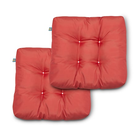 Classic Accessories 19" x 19" x 5" Seat Cushions, Tang Thang, 2PK DCTSCH19195-2PK